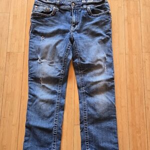 Miss Me Blue Boyfriend Jeans